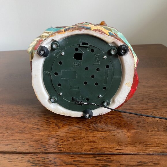 One Of A Kind Hand Crafted Lighted Folklore 20" Santa - Picture 8 of 14